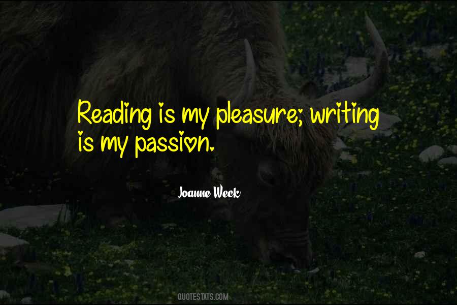 Quotes About The Passion Of Reading #1047096