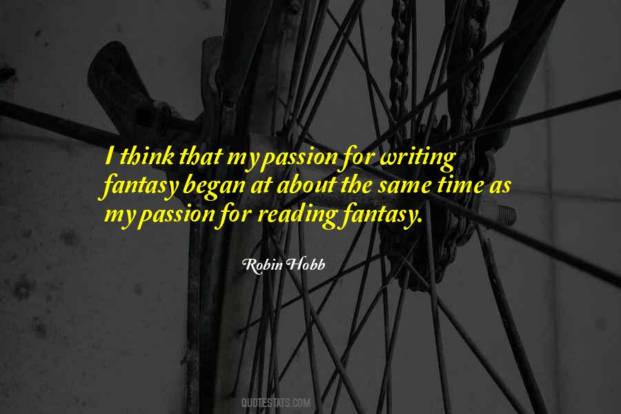 Quotes About The Passion Of Reading #1445700