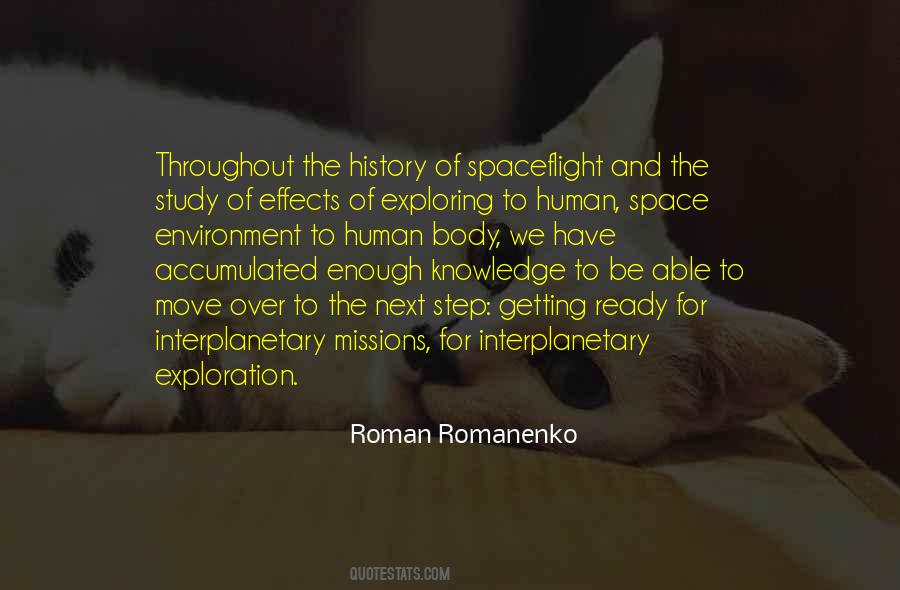 Human Spaceflight Quotes #1311774