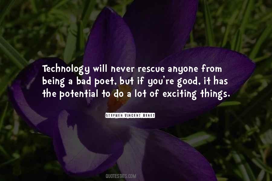 Exciting Things Quotes #371090