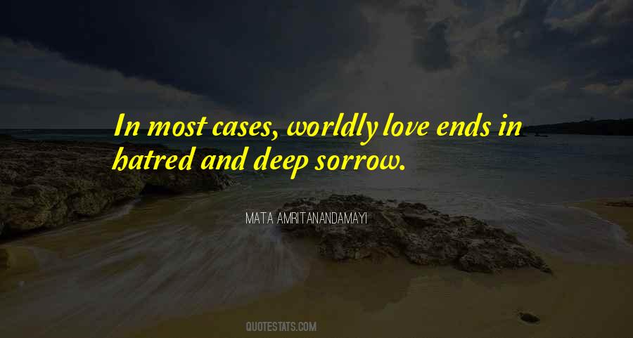 Worldly Love Quotes #994395