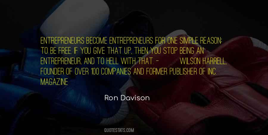 Become An Entrepreneur Quotes #1852939