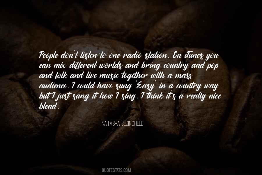 Country Radio Quotes #541663