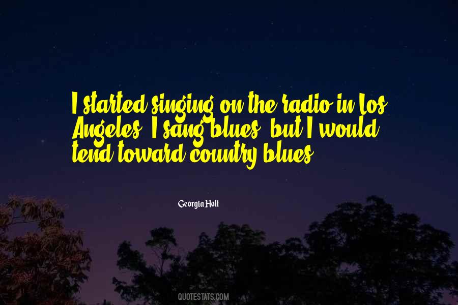 Country Radio Quotes #609380