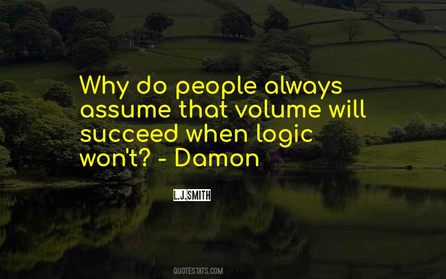When People Assume Quotes #1859904