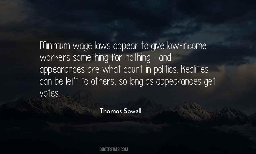 Thomas Sowell On Minimum Wage Quotes #879597