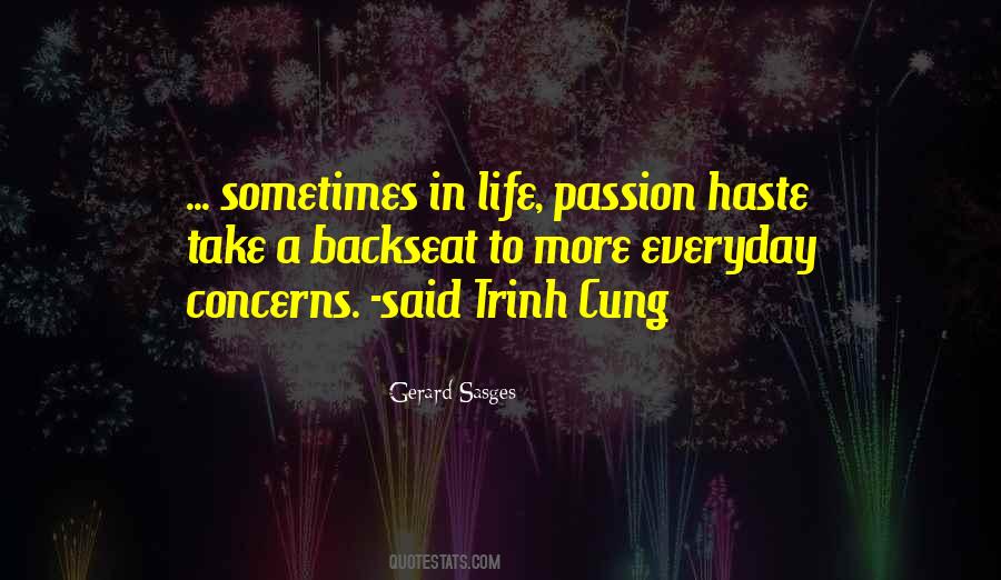 Life Passion Quotes #716140