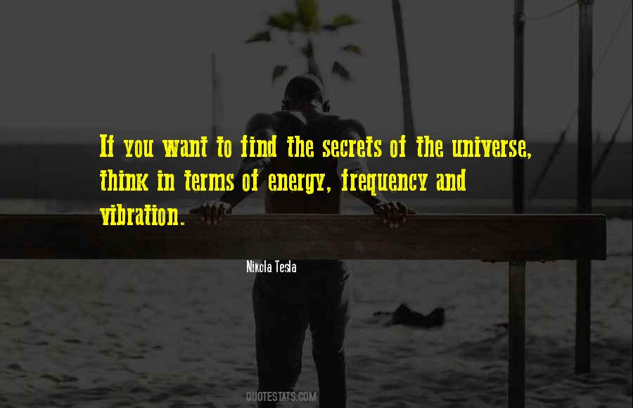 Secrets Of The Universe Quotes #1544978
