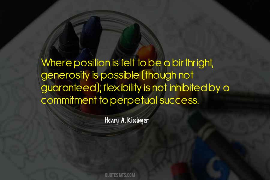 Success Position Quotes #1222197