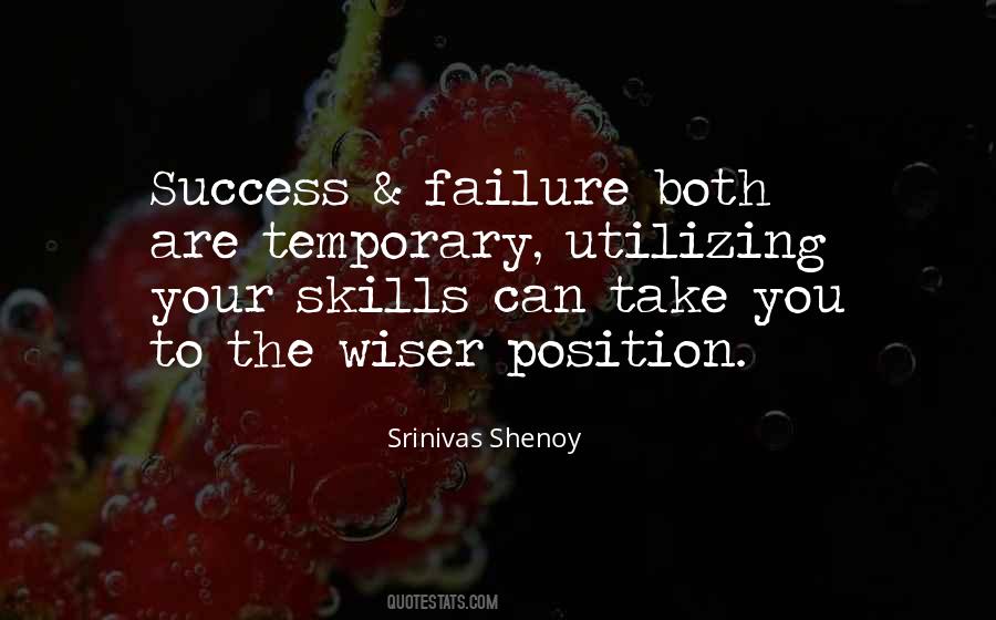 Success Position Quotes #617634