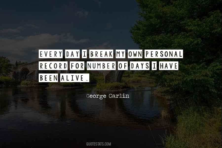 Break Your Record Quotes #1056960