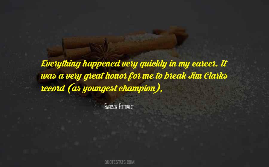 Break Your Record Quotes #1418611