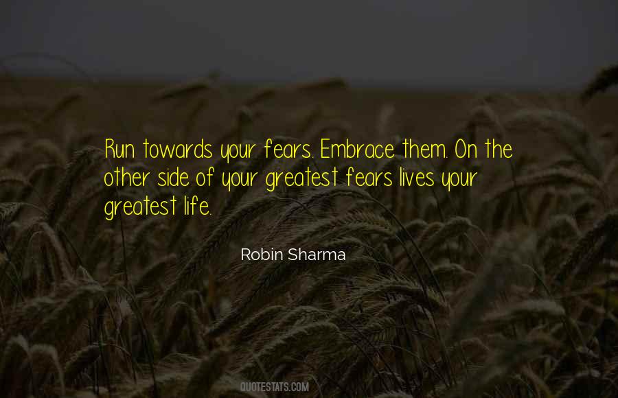 On The Other Side Of Fear Quotes #1032894