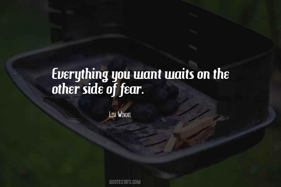On The Other Side Of Fear Quotes #1336817