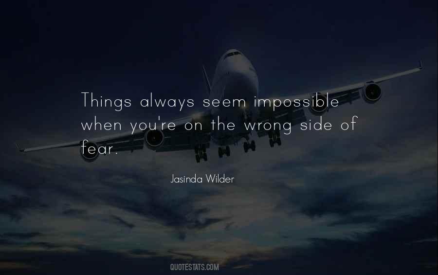 On The Other Side Of Fear Quotes #539695