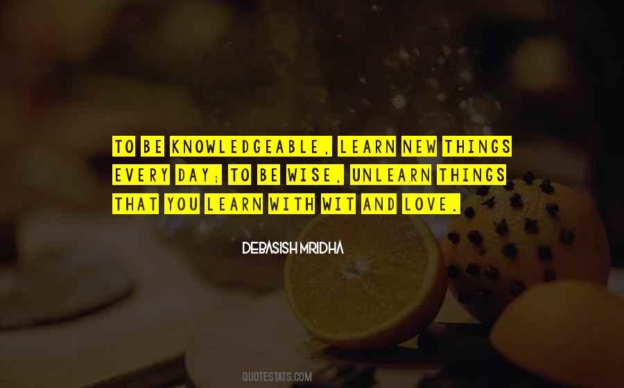 Learn New Things Quotes #1030468