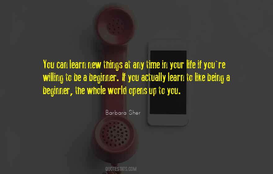 Learn New Things Quotes #1107184