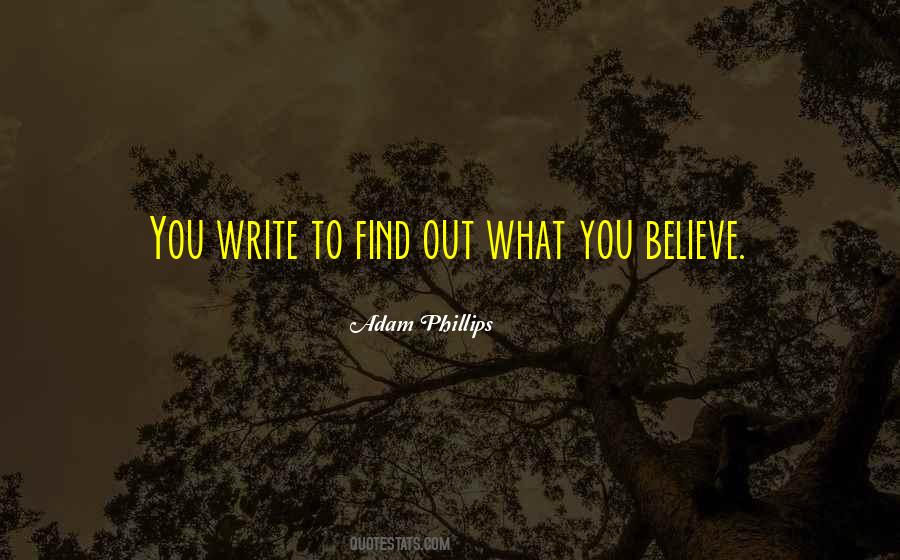 Write To Quotes #1239940