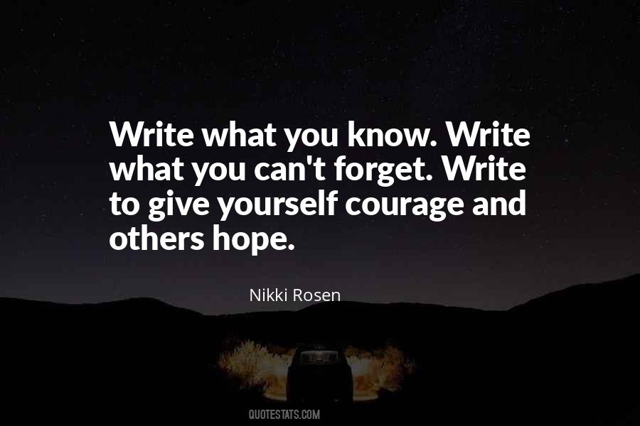 Write To Quotes #1306511