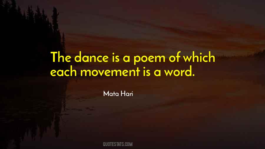 Dance Is Quotes #1034885