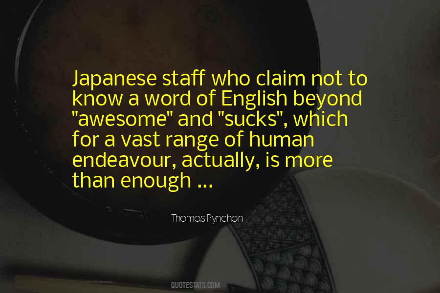 Human Endeavour Quotes #1312427