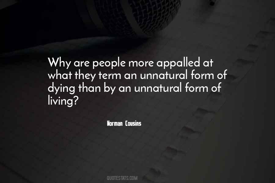 Death By Living Quotes #1196618