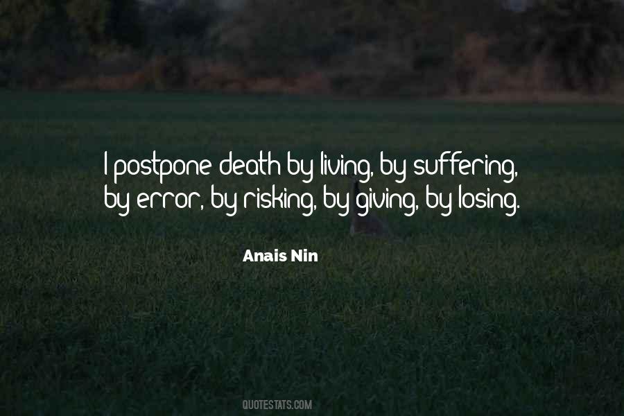 Death By Living Quotes #515812