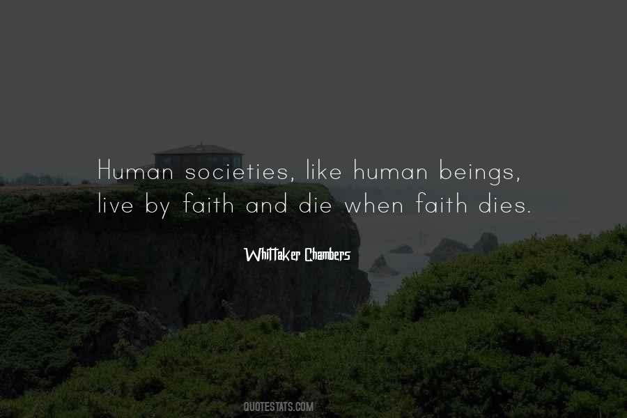 Human Societies Quotes #841771