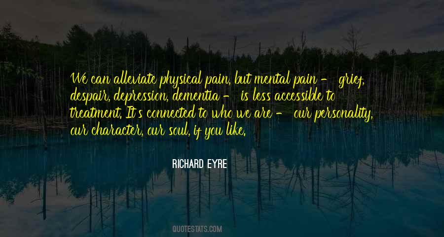Treatment For Depression Quotes #531464