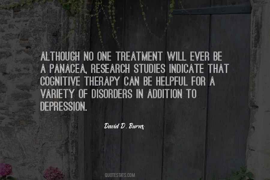Treatment For Depression Quotes #769237
