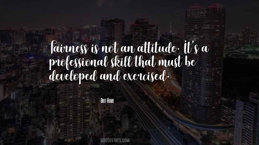 Professional Attitude Quotes #1090481