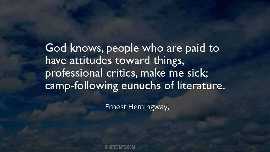 Professional Attitude Quotes #1371823