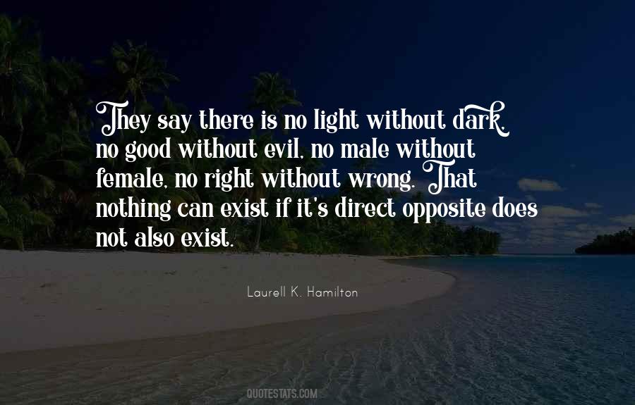 Good Vs Evil Light Vs Dark Quotes #659756