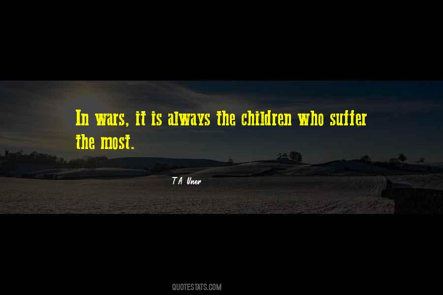 Suffering Children Quotes #488371