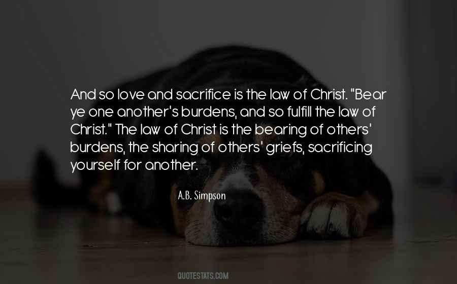 Sacrifice Of Christ Quotes #113169