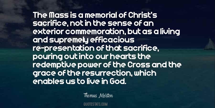 Sacrifice Of Christ Quotes #362405