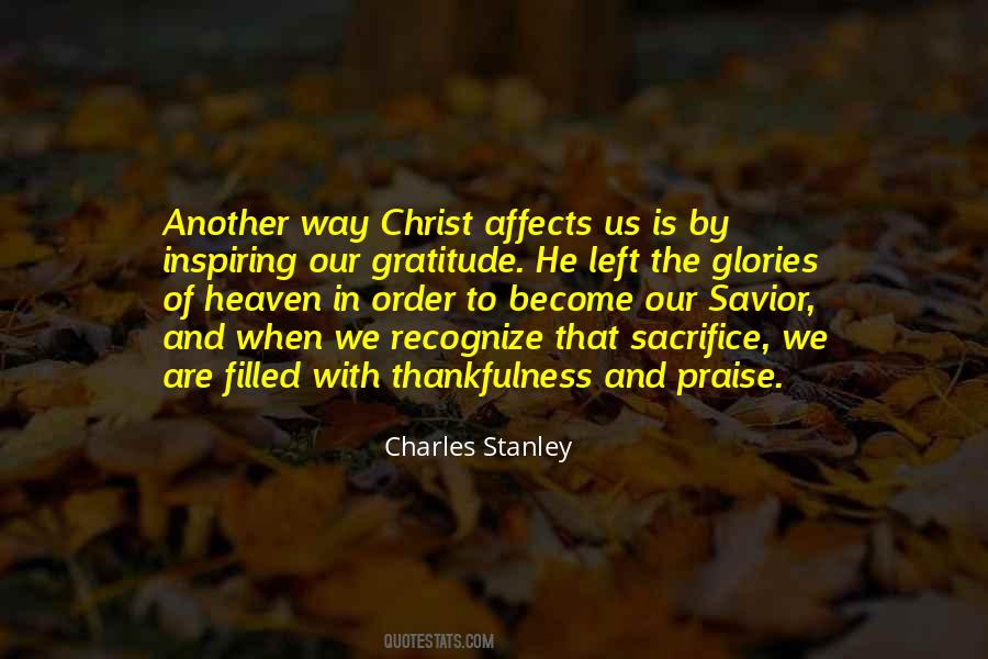 Sacrifice Of Christ Quotes #390536