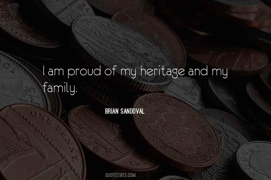 Proud Of My Heritage Quotes #367443