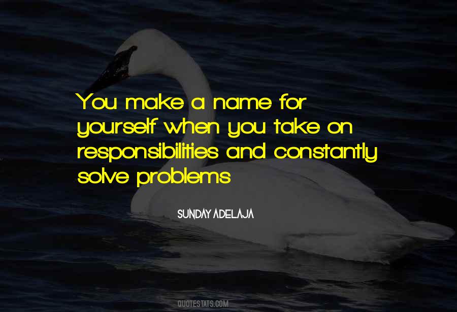 Make A Name Quotes #1010608