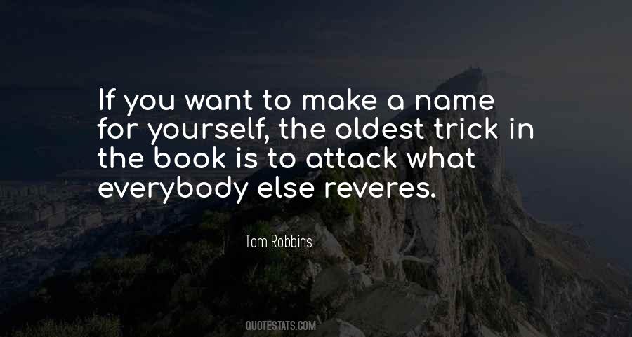 Make A Name Quotes #1280999