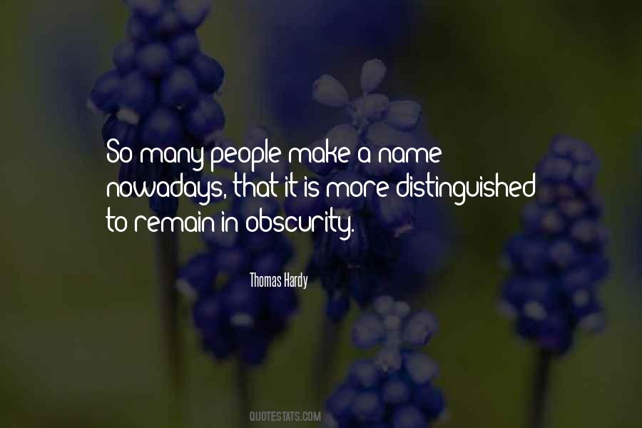 Make A Name Quotes #970873