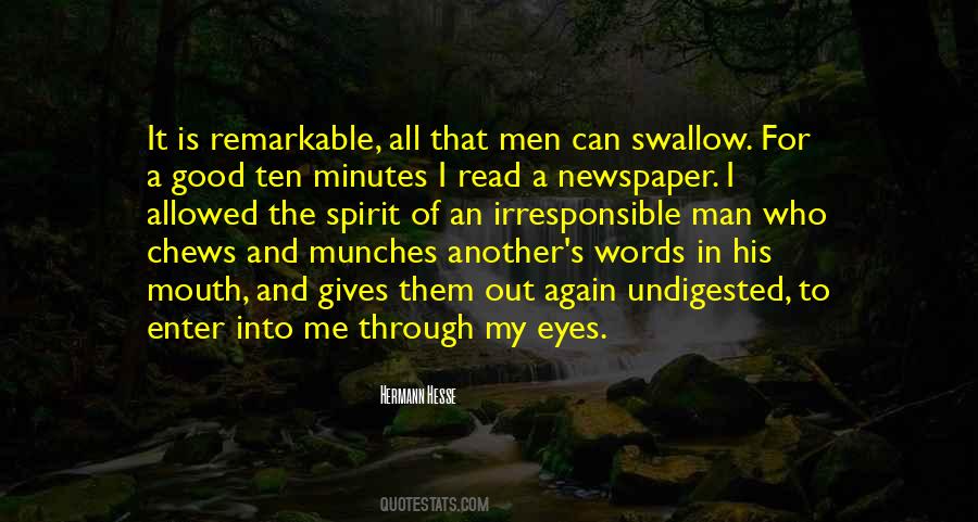 Remarkable Men Quotes #630610