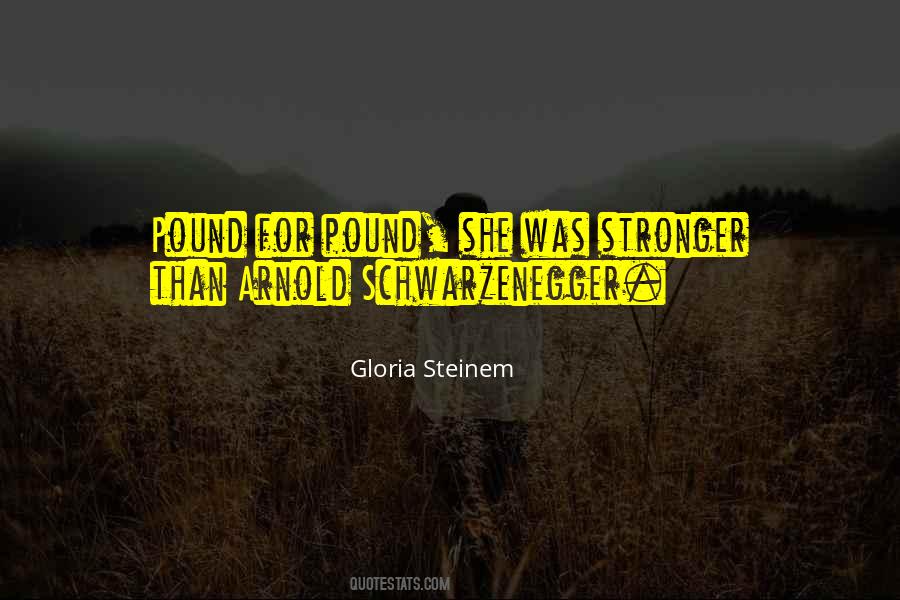 Pound For Pound Quotes #604630