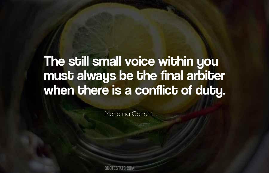 Voice Within Quotes #1663375