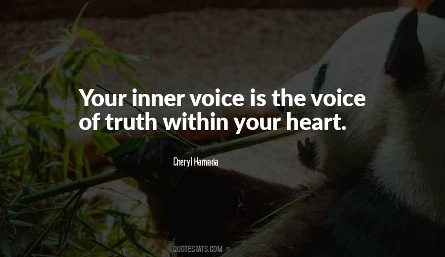 Voice Within Quotes #906037