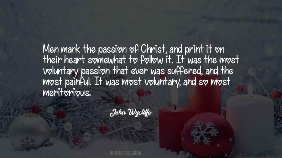 Quotes About The Passion Of Christ #122300