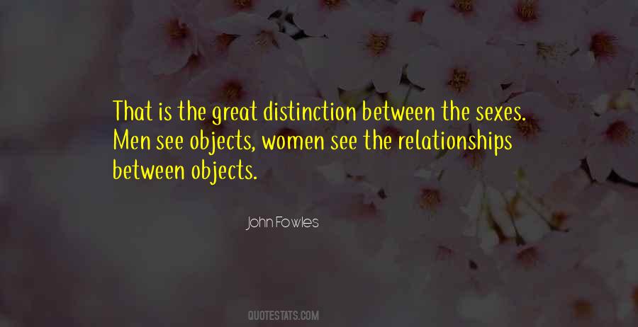 Between The Sexes Quotes #920019