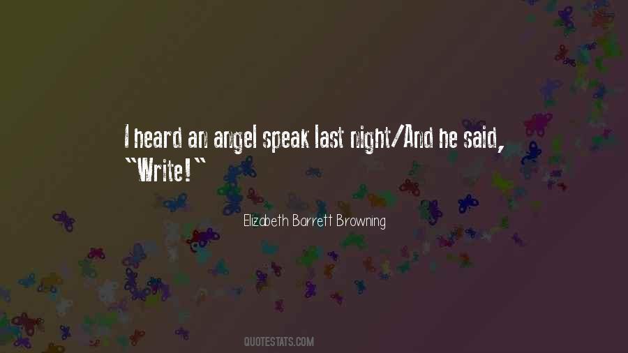 Night Angel Quotes #1430992