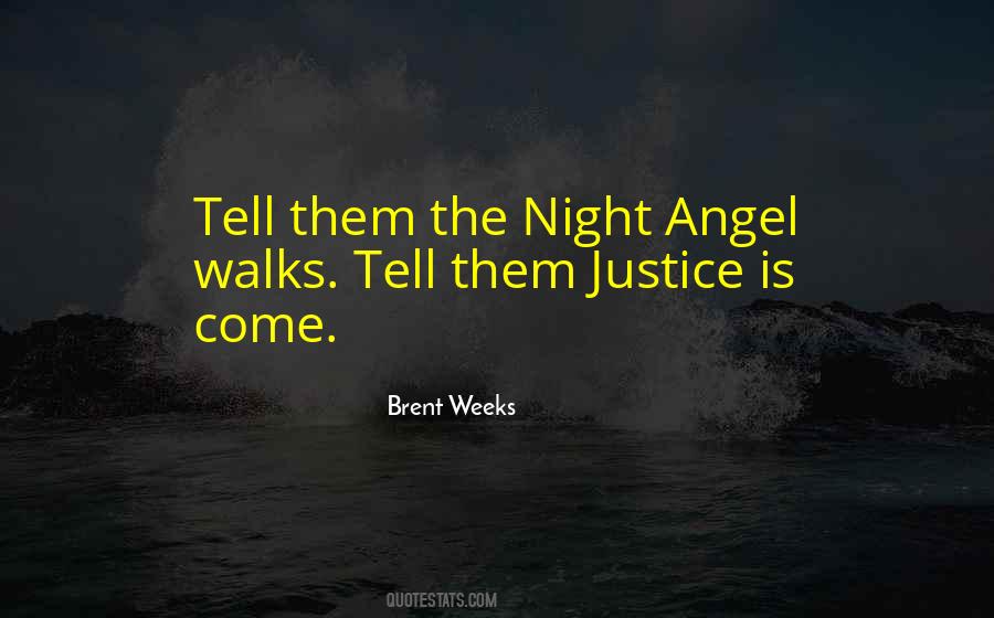 Night Angel Quotes #913531
