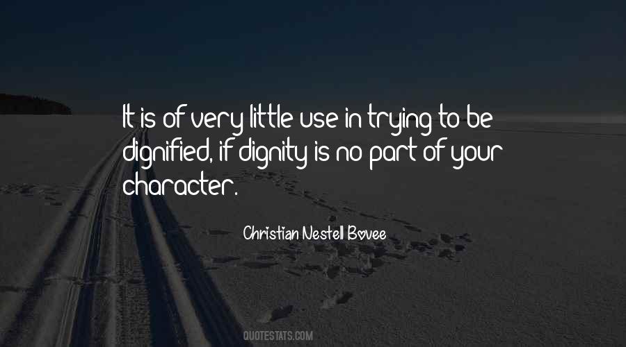 Dignified 7 Quotes #52282